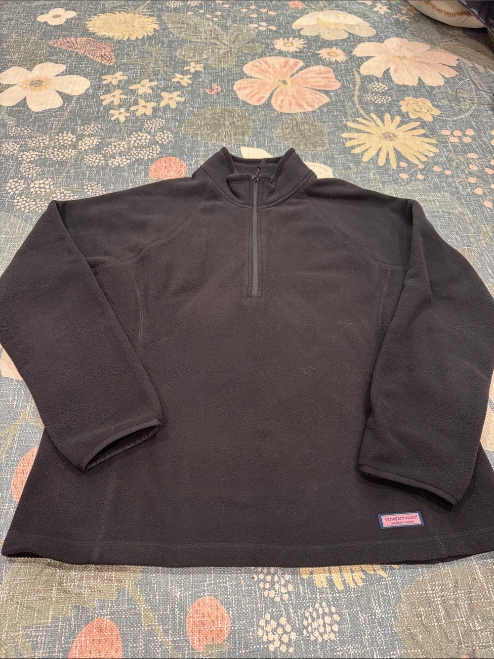 Vineyard Vines Women’s Fleece Quarter Zip Sz XL